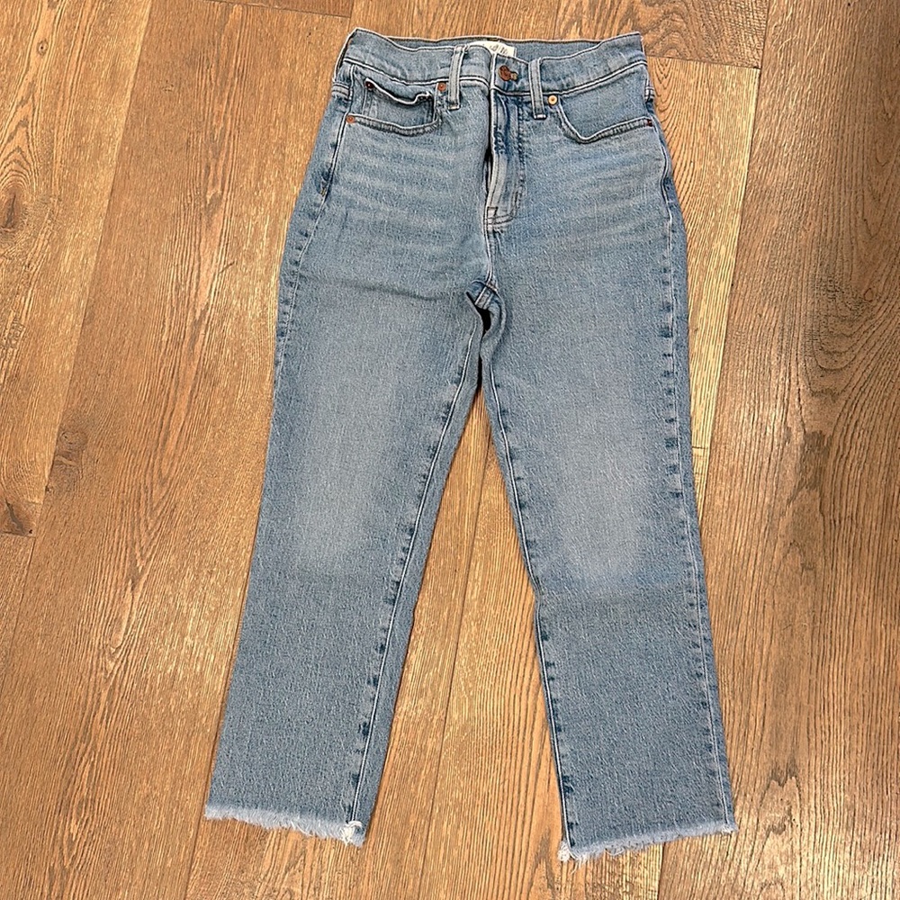 Madewell Perfect Vintage Jeans Size petite 27 in ainsworth wash AF715